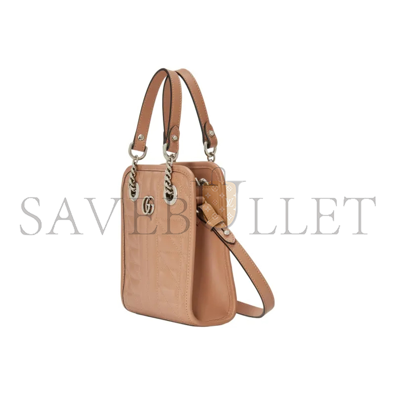 GUCCI GG MARMONT MATELASSÉ MINI BAG 696123 (19*16*7cm）